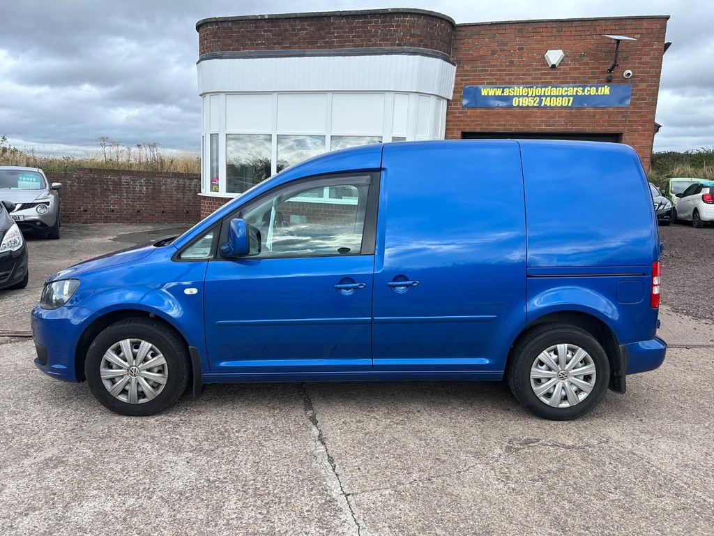 Volkswagen Caddy 1.6 Tdi Bluemotion 102Ps Van, No Vat Blue #2