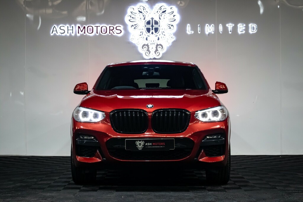 BMW X4 2.0 X4 Xdrive20d M Sport Red #3