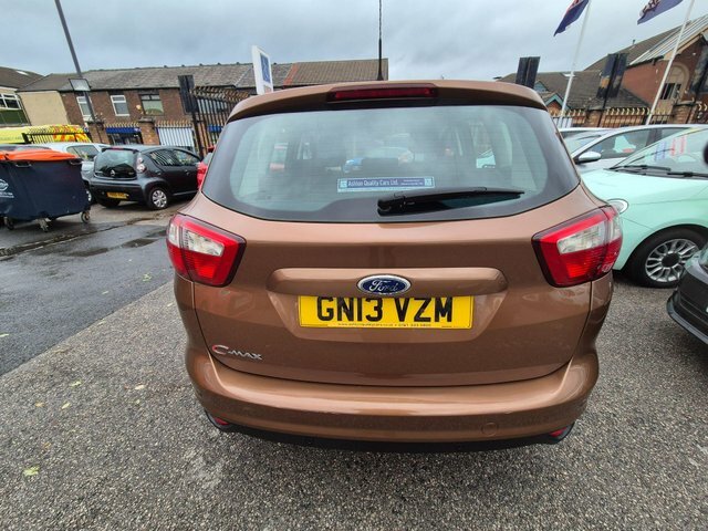 Ford C-Max Mpv 1.6 Tdci Zetec 2013 Silver #7