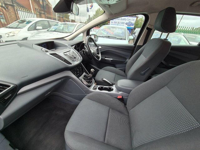 Ford C-Max Mpv 1.6 Tdci Zetec 2013 Silver #11