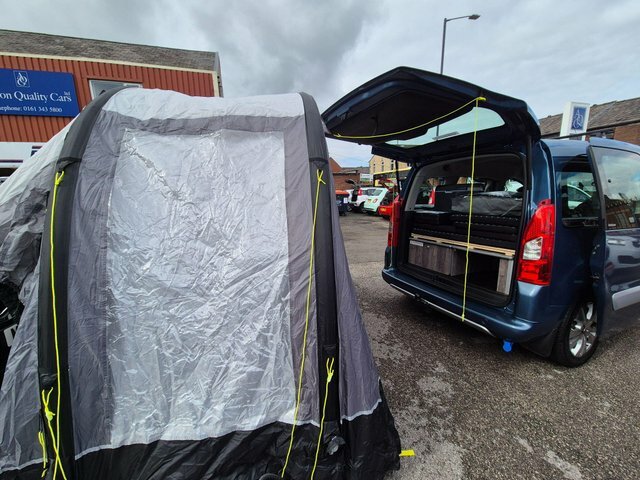Citroen Berlingo Multispace Micro Camper Conversion Blue #6