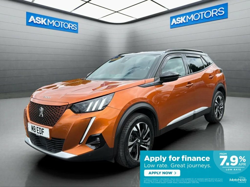 Peugeot e-2008 Suv Orange