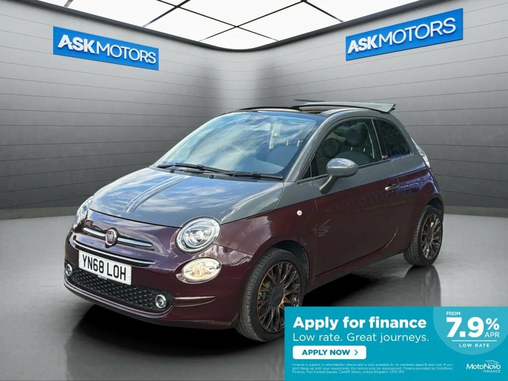 Fiat 500C 1.2L Collezione Grey