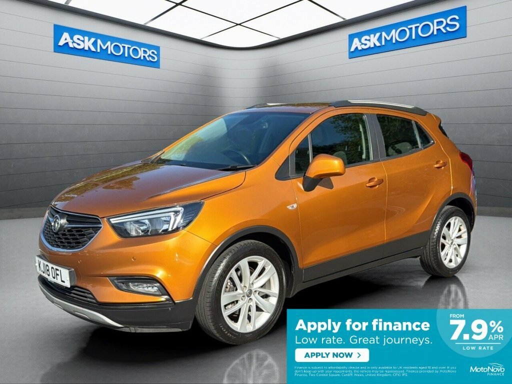 Vauxhall Mokka X 1.4L Design Nav KJ18OFL Orange