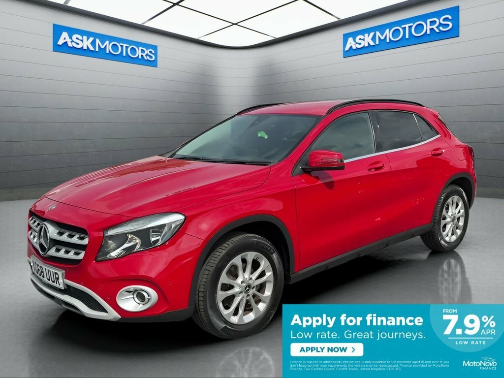 Mercedes-Benz GLA Class 1.6L Se YG68UUR Red