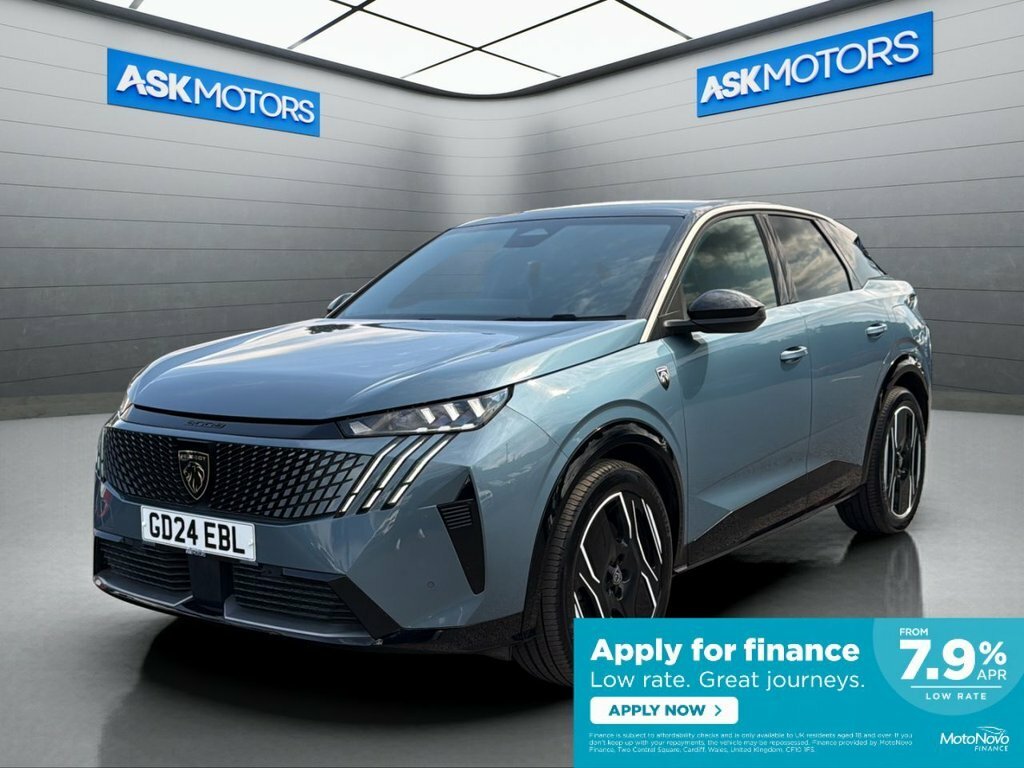Peugeot 3008 Suv Blue