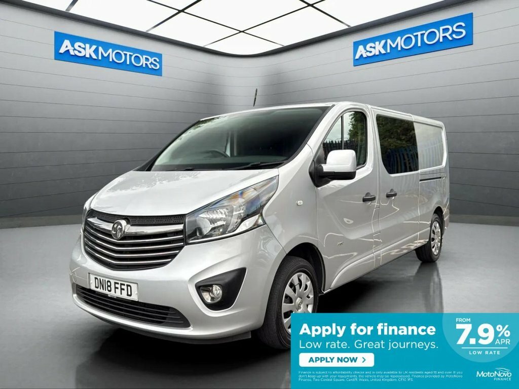 Vauxhall Vivaro 1.6L Sportive DN18FFD Silver