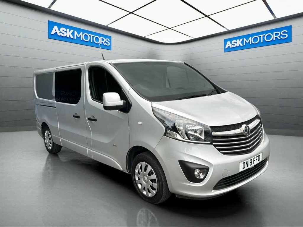Vauxhall Vivaro Campervan 201818 White #8