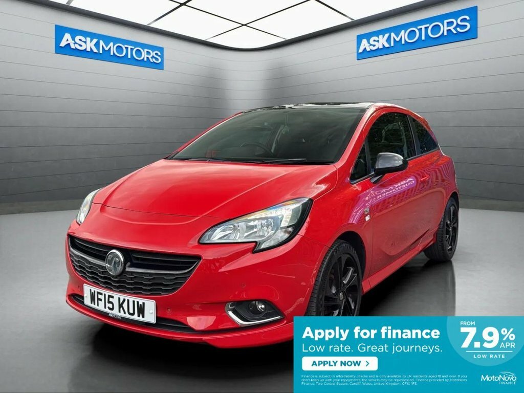 Vauxhall Corsa 1.4L Limited Edition WF15KUW Red