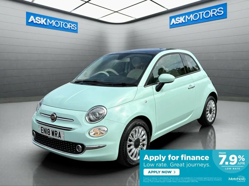 Fiat 500 1.2L Lounge Green