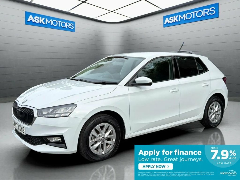 Skoda Fabia 1L Se Comfort White