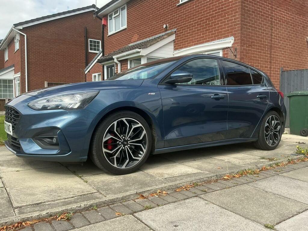 Ford Focus 2.0 Ecoblue St-line X Euro 6 Ss Blue #3
