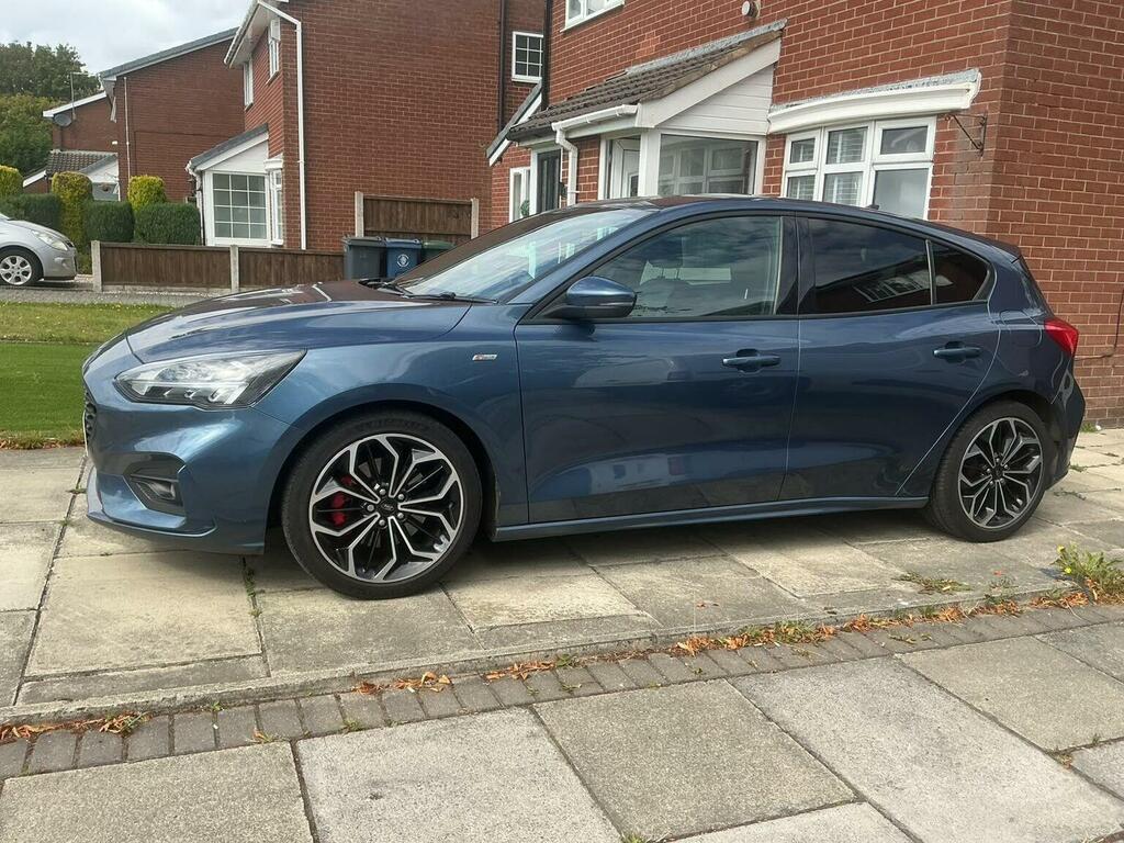 Ford Focus 2.0 Ecoblue St-line X Euro 6 Ss Blue #4
