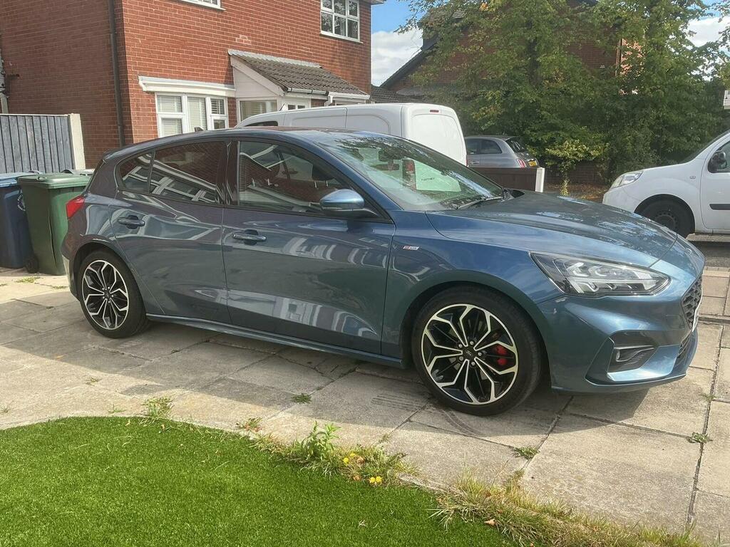 Ford Focus 2.0 Ecoblue St-line X Euro 6 Ss Blue #2