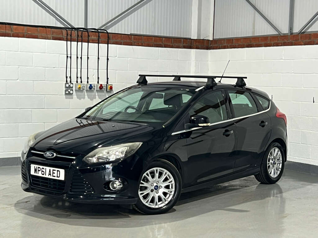 Ford Focus 1.6 Focus Titanium Tdci WP61AED Black #2