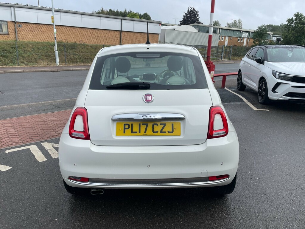 Fiat 500 Lounge 1.2 69 PL17CZJ White #6