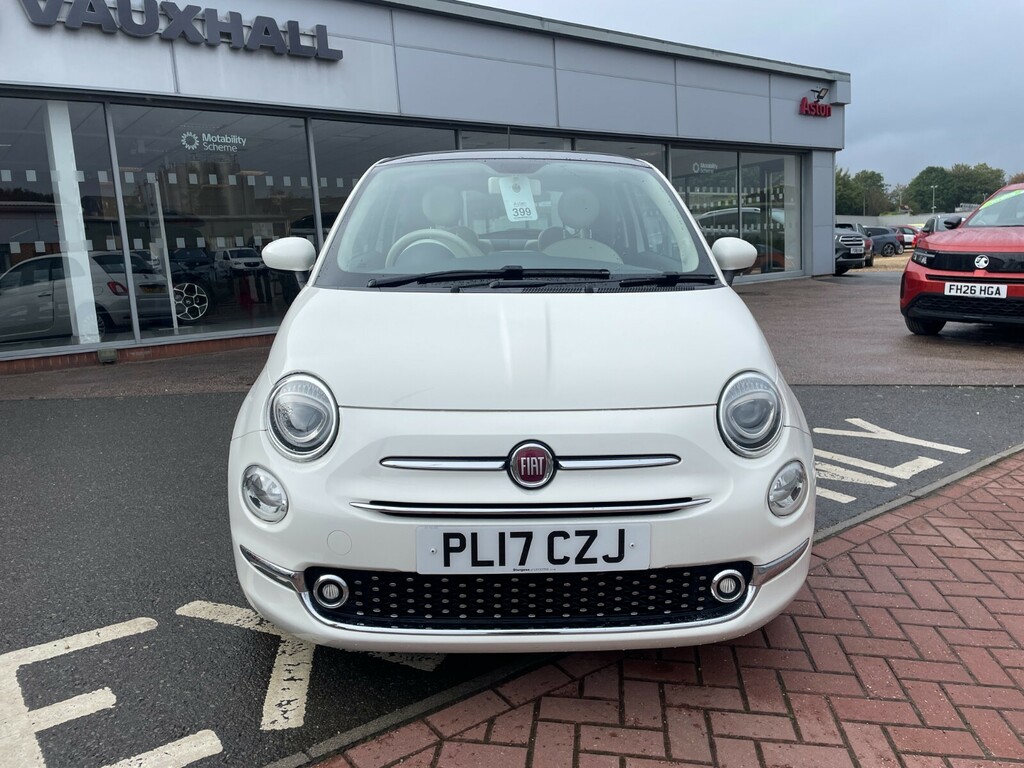 Fiat 500 Lounge 1.2 69 PL17CZJ White #2