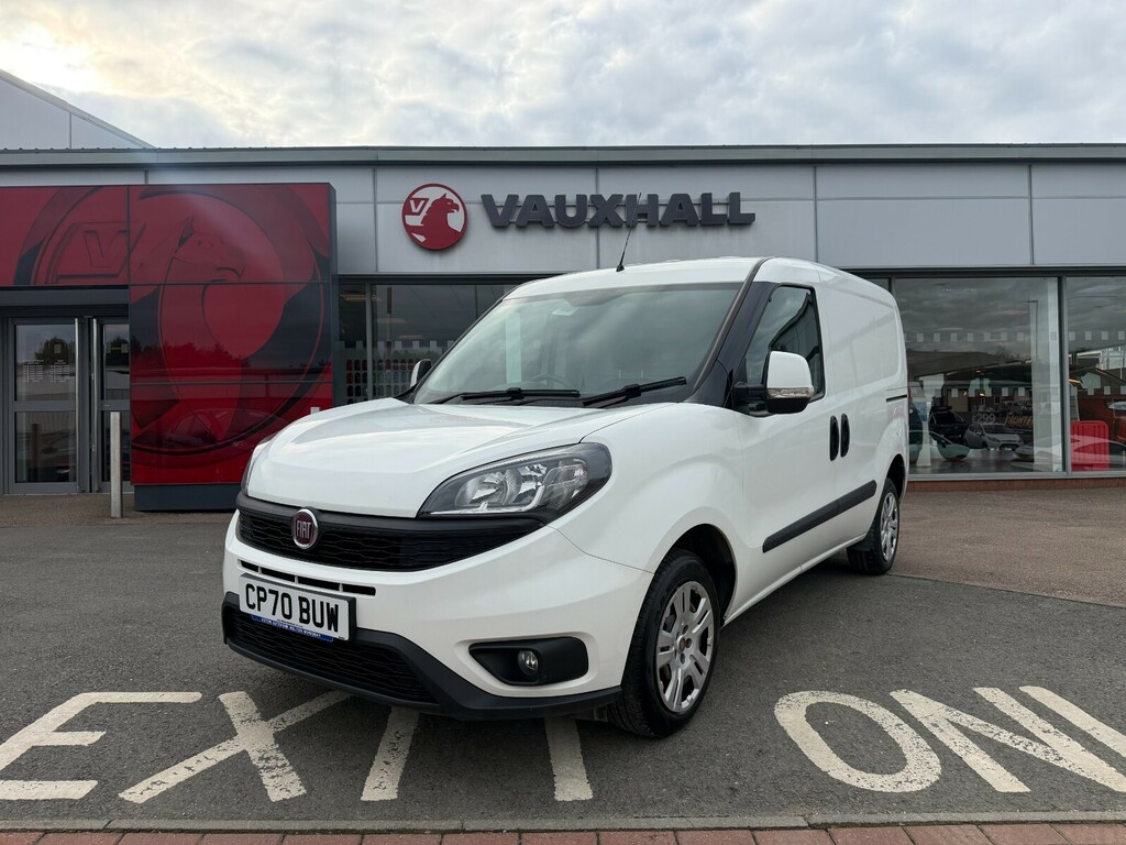 Fiat Doblo L1 H1 Sx 1.3 Multijetii 95Ps - No Vat To Pay White