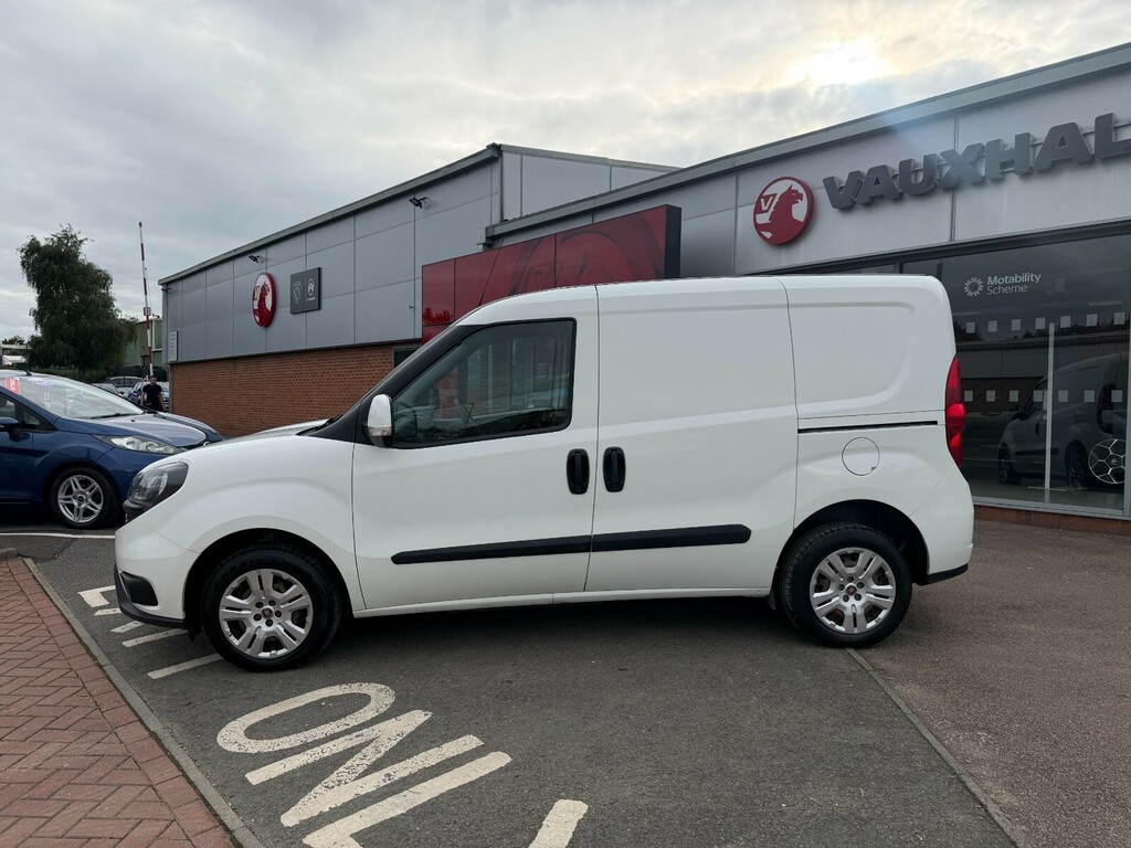 Fiat Doblo L1 H1 Sx 1.3 Multijetii 95Ps - No Vat To Pay White #2