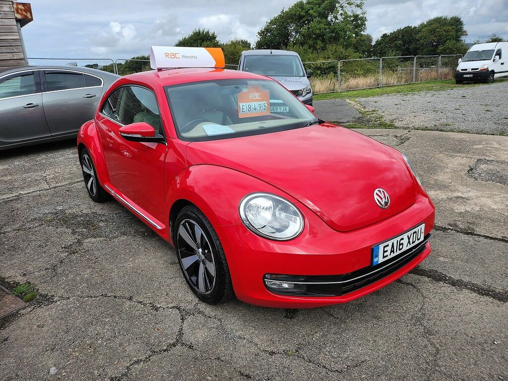Volkswagen Beetle Design 2.0 Tdi Bluemotion Technology 110 Red #3