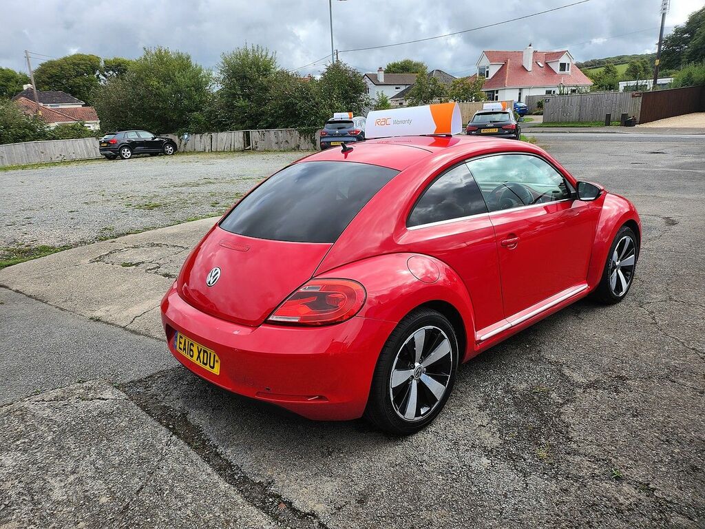 Volkswagen Beetle Design 2.0 Tdi Bluemotion Technology 110 Red #5