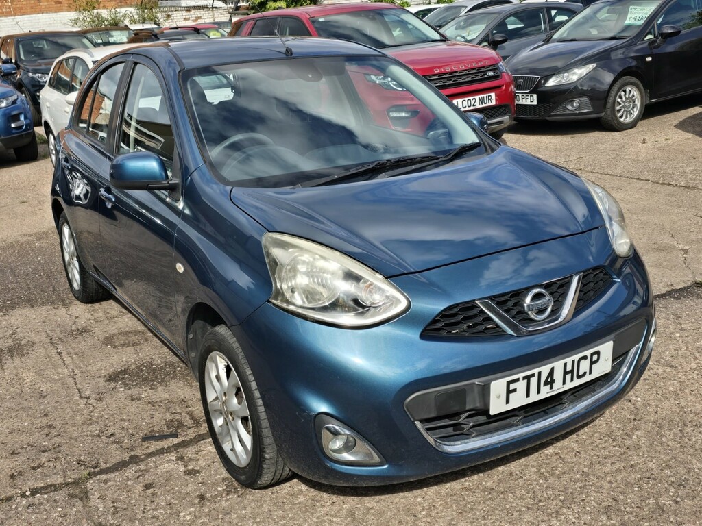 Nissan Micra Hatchback 1.2 Acenta 201414 FT14HCP Blue