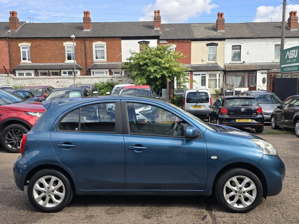 Nissan Micra Hatchback 1.2 Acenta 201414 FT14HCP Blue #2
