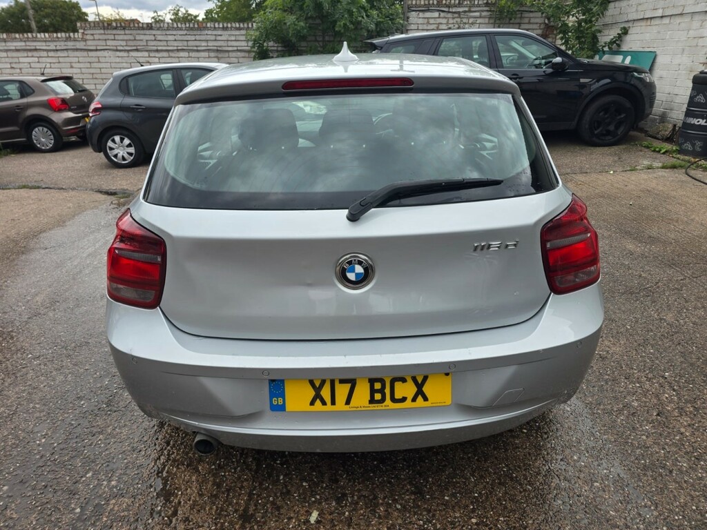 BMW 1 Series Hatchback 1.6 116D Efficientdynamics 2014 X17BCX Silver #4