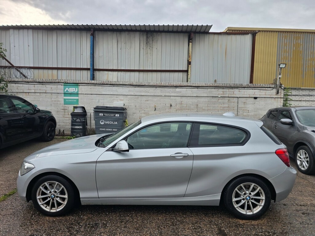 BMW 1 Series Hatchback 1.6 116D Efficientdynamics 2014 X17BCX Silver #6