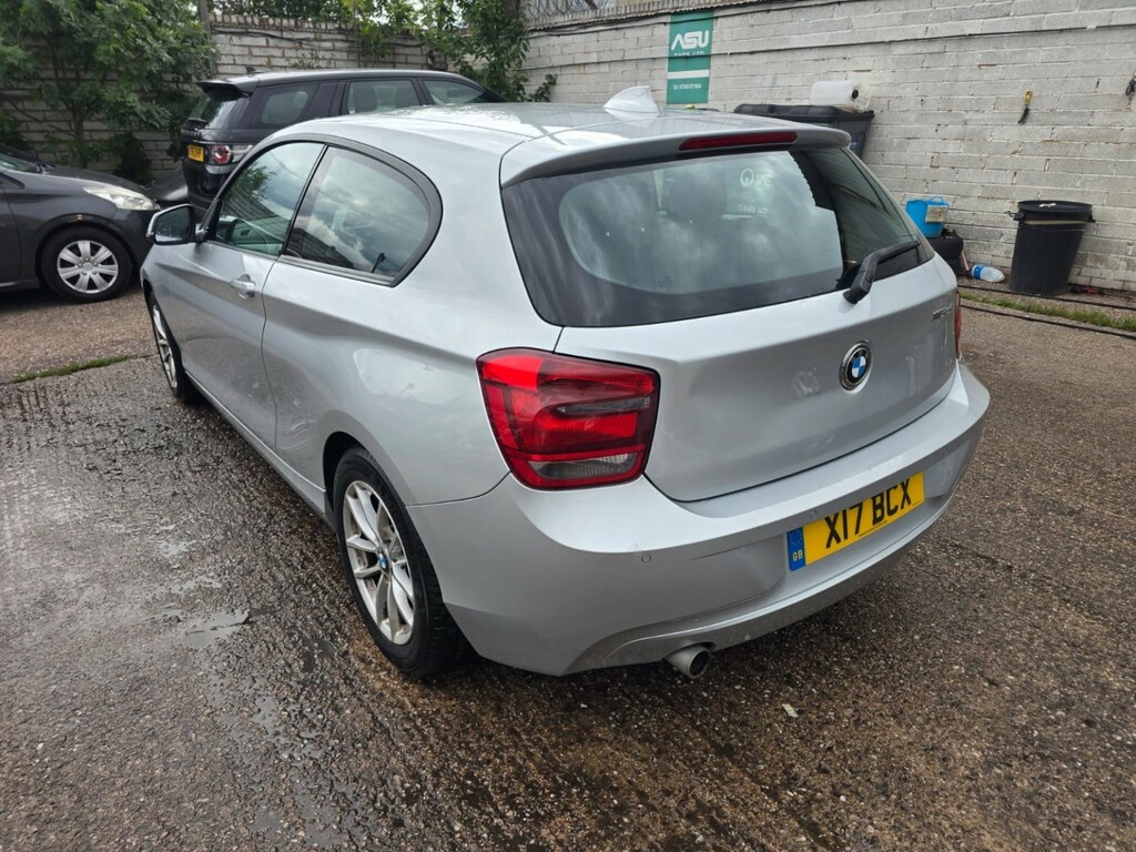 BMW 1 Series Hatchback 1.6 116D Efficientdynamics 2014 X17BCX Silver #5