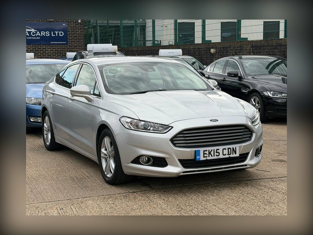 Ford Mondeo 2.0 Tdci Titanium Powershift Euro 6 Ss Silver #2