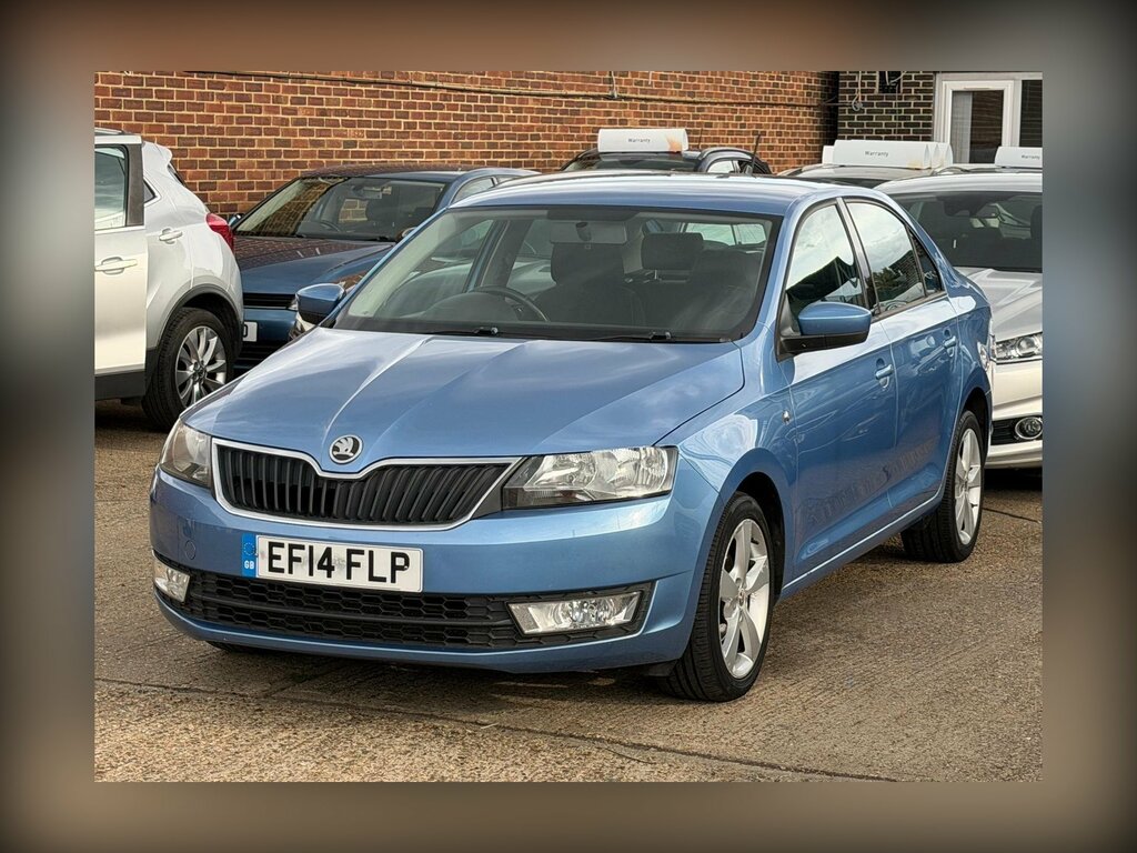 Skoda Rapid 1.2 Tsi Se Connect Euro 5 Blue #4