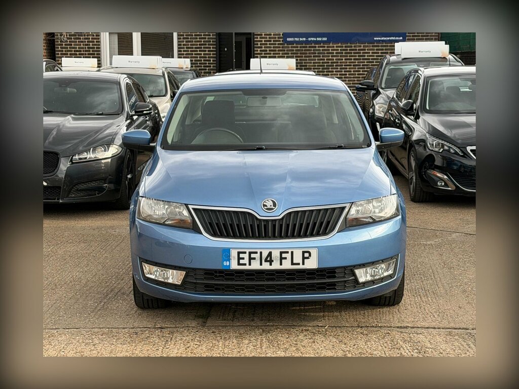 Skoda Rapid 1.2 Tsi Se Connect Euro 5 Blue #3