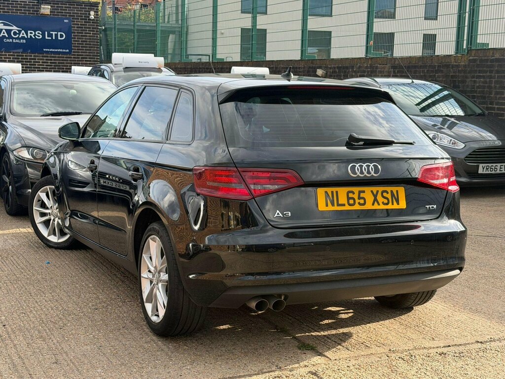 Audi A3 2.0 Tdi Se Technik Sportback S Tronic Euro 6 Ss Black #6