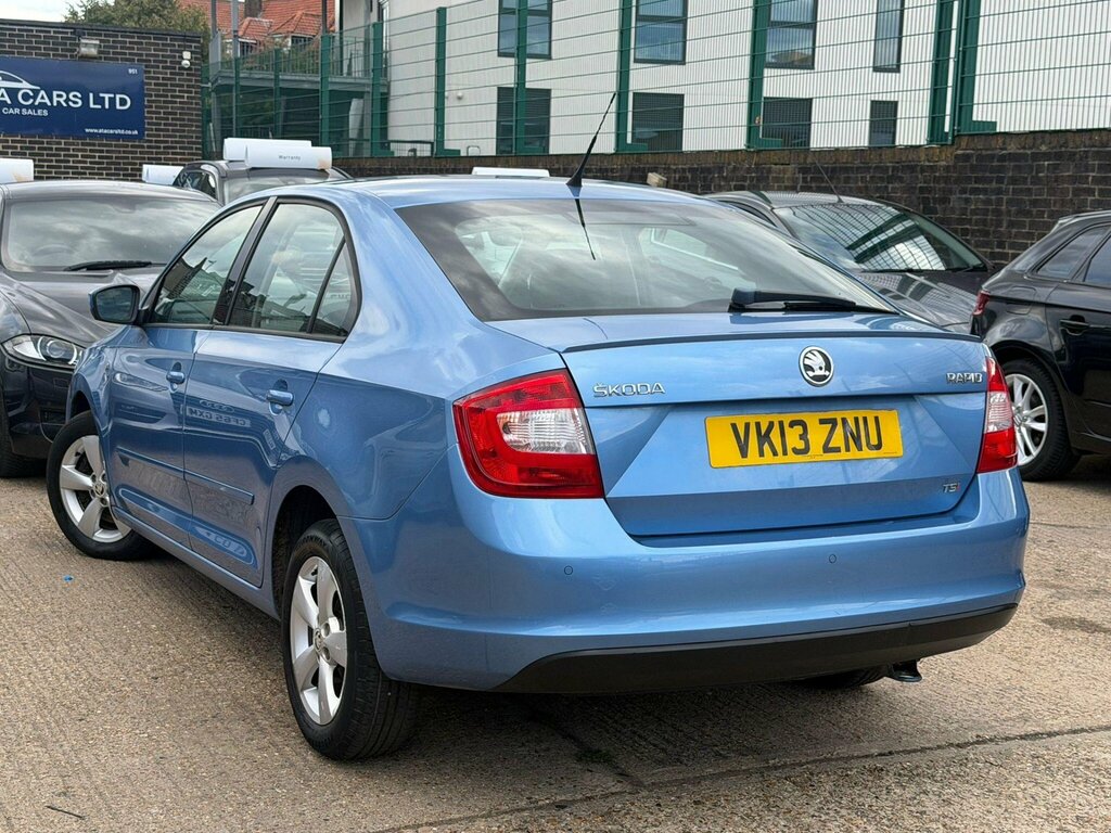 Skoda Rapid 1.4 Tsi Se Dsg Euro 5 Blue #6