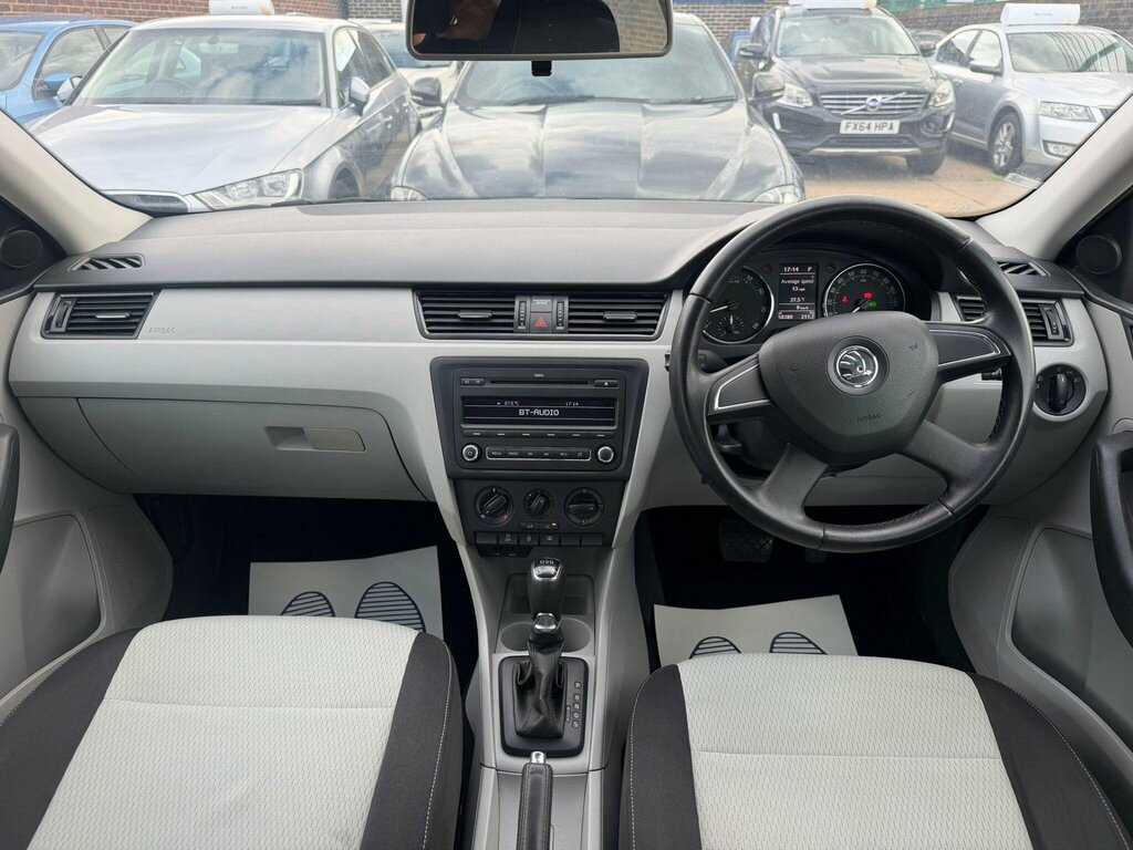 Skoda Rapid Hatchback 1.6 Tdi Elegance 201363 White #11
