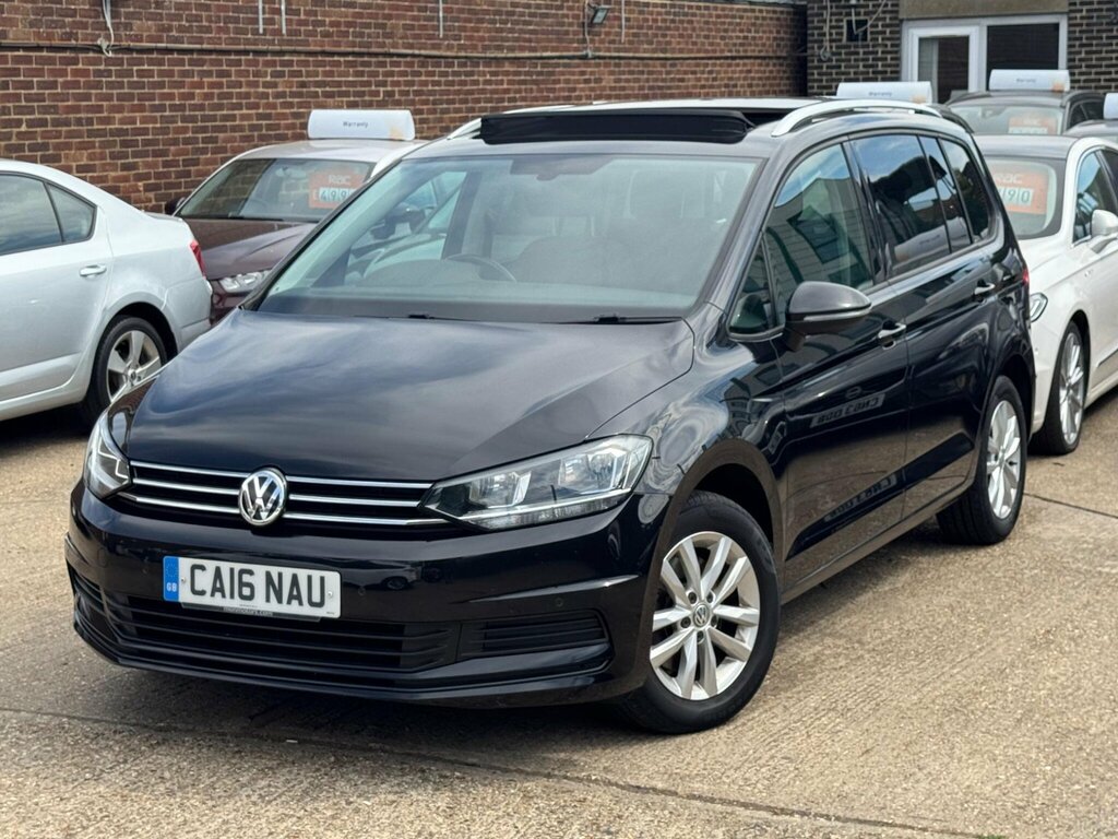 Volkswagen Touran 1.6 Tdi Bluemotion Tech Se Family Dsg Euro 6 Ss Black #5