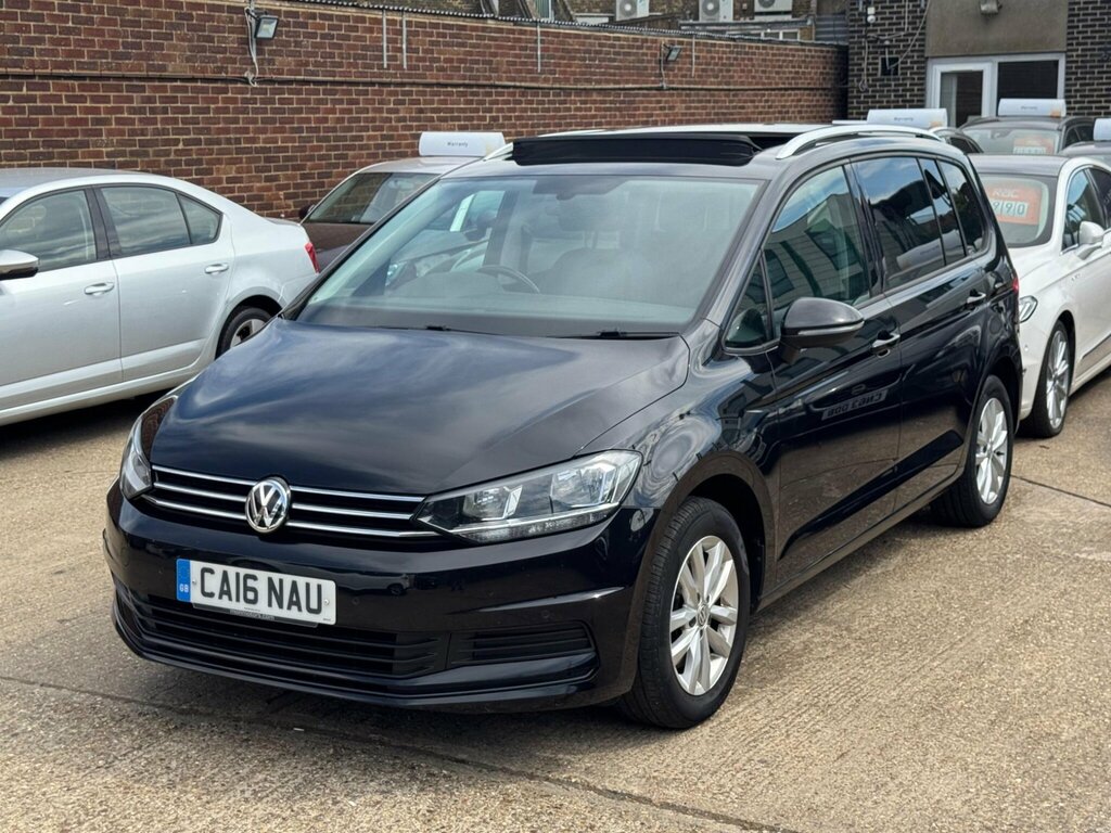 Volkswagen Touran 1.6 Tdi Bluemotion Tech Se Family Dsg Euro 6 Ss Black #4