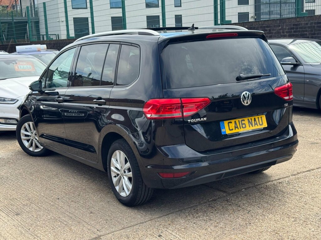 Volkswagen Touran 1.6 Tdi Bluemotion Tech Se Family Dsg Euro 6 Ss Black #6
