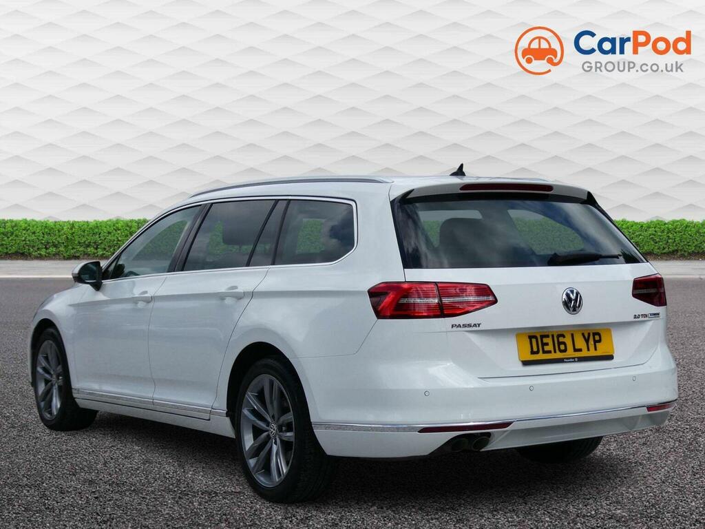 Volkswagen Passat 2.0 Tdi Bluemotion Tech Gt Dsg Euro 6 Ss White #3