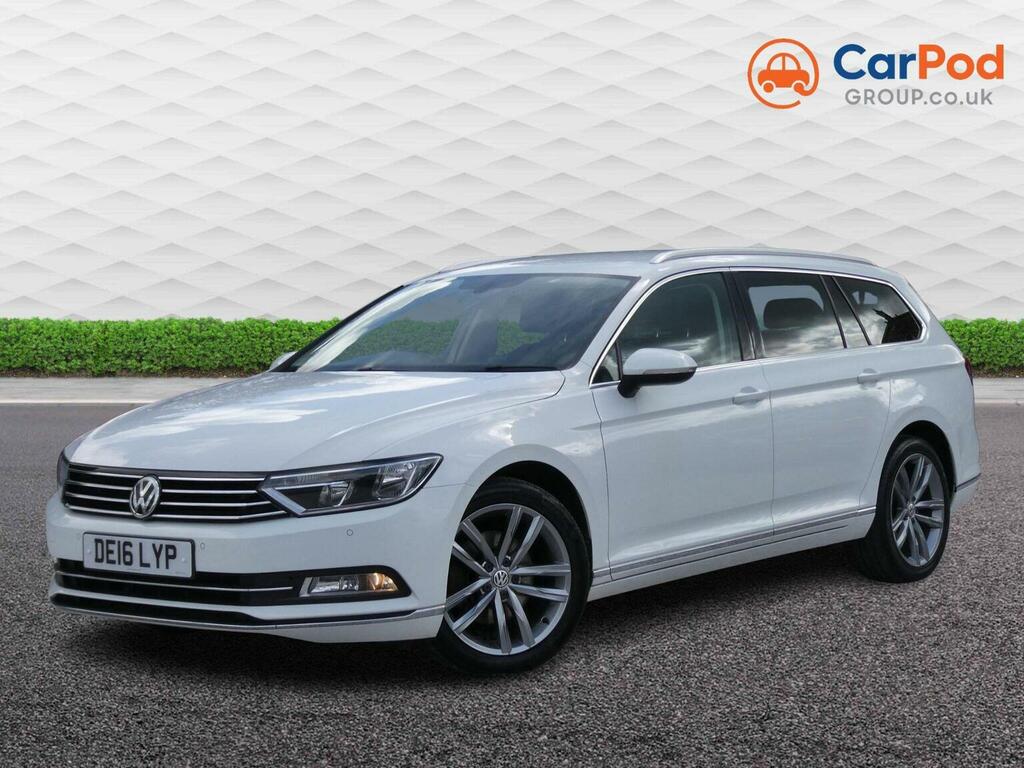 Volkswagen Passat 2.0 Tdi Bluemotion Tech Gt Dsg Euro 6 Ss White