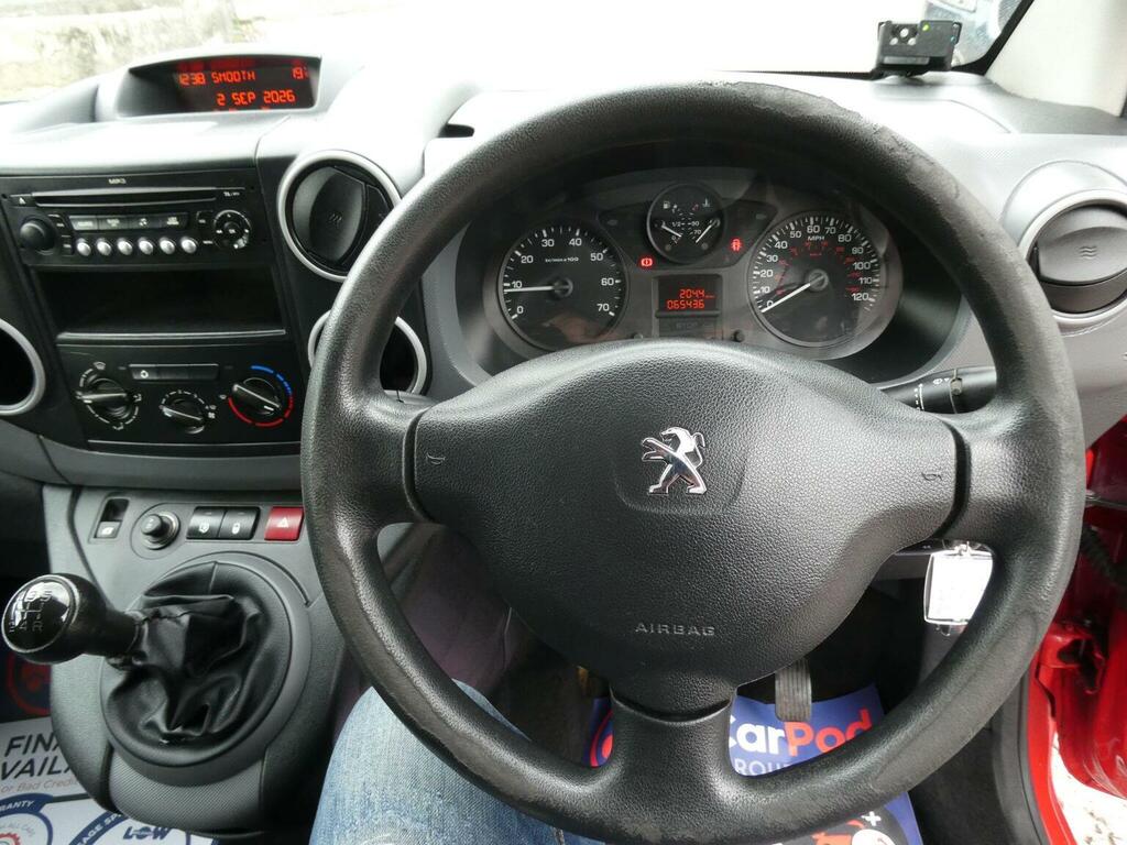 Peugeot Partner Panel Van White #29