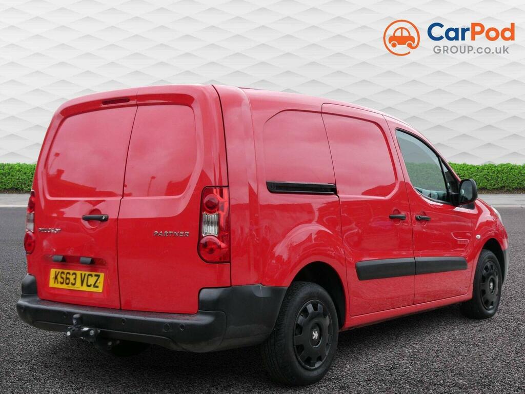 Peugeot Partner Panel Van White #15