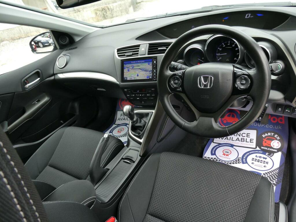 Honda Civic 1.4 I-vtec Se Plus Navi Euro 6 Ss Blue #2