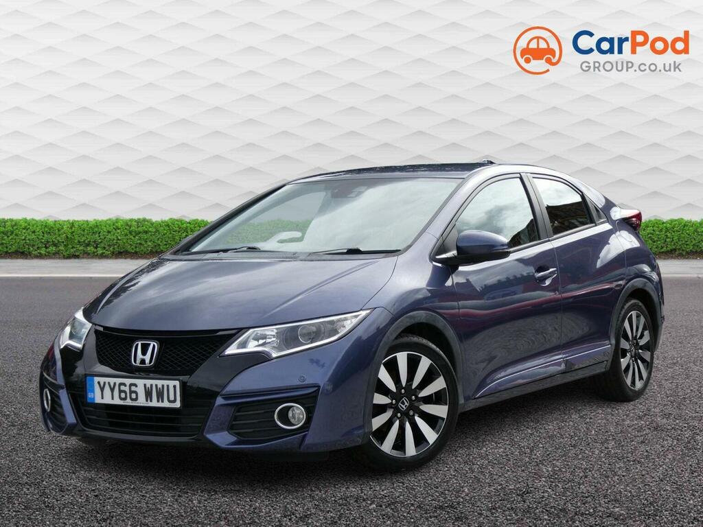 Honda Civic 1.4 I-vtec Se Plus Navi Euro 6 Ss Blue