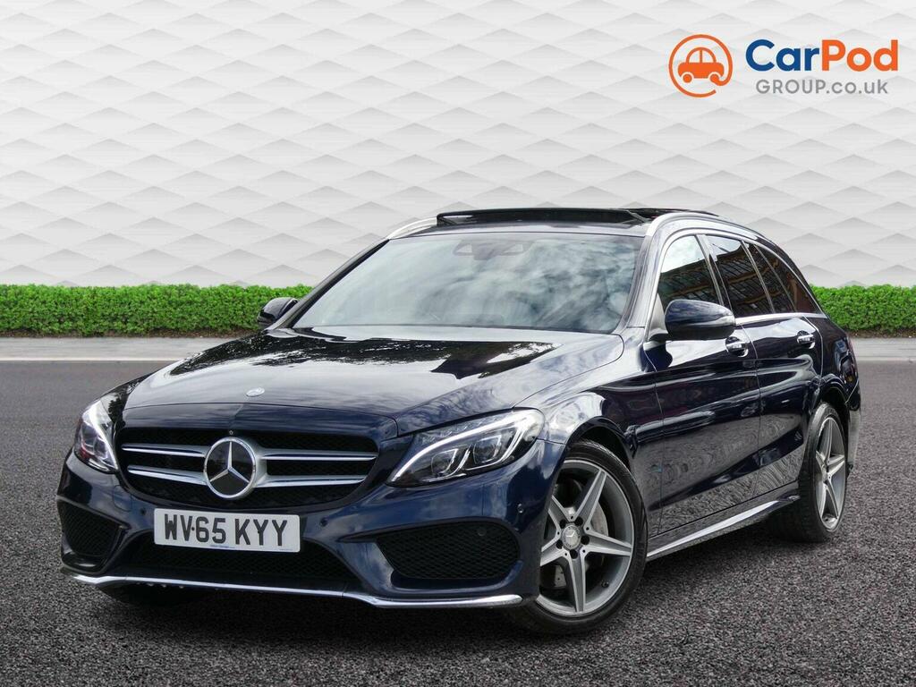 Mercedes-Benz C Class 2.1 C250d Amg Line Premium Plus 7G-tronic Euro Blue