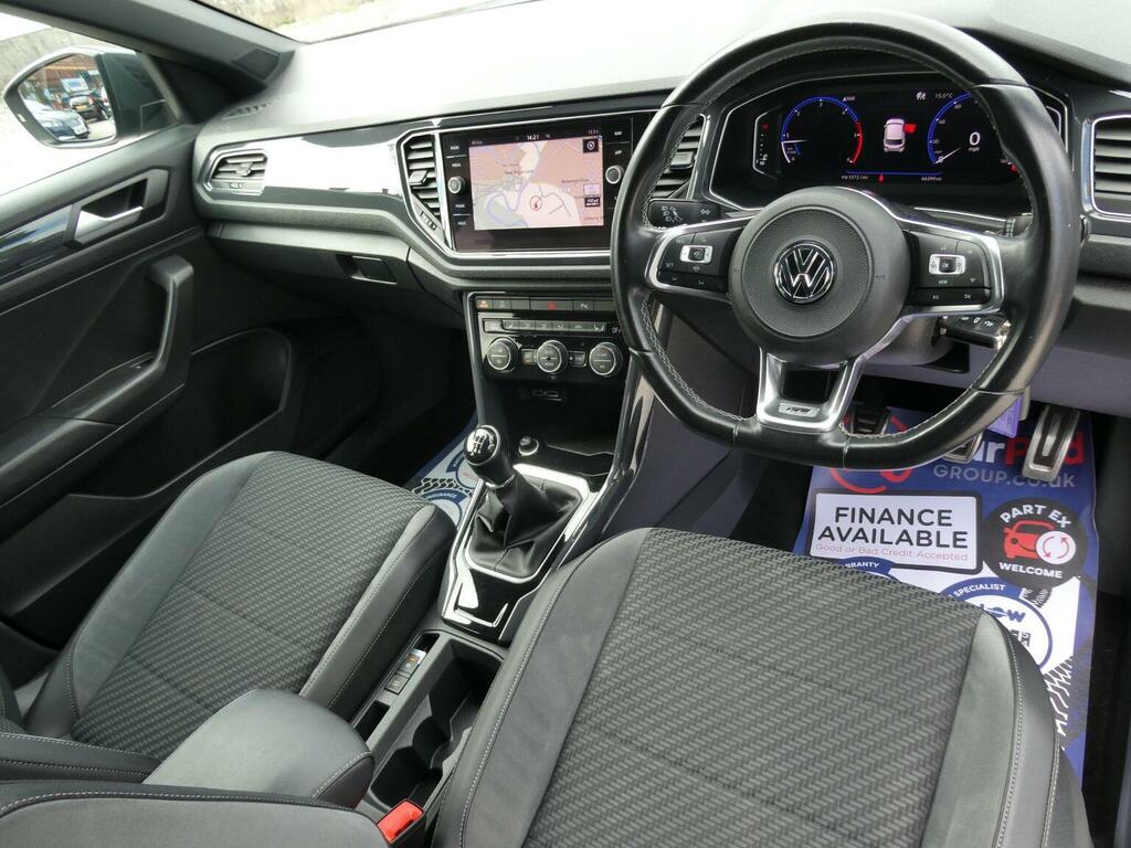 Volkswagen T-Roc 1.6 Tdi R-line Euro 6 Ss Grey #2