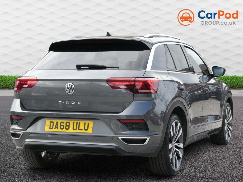 Volkswagen T-Roc 1.6 Tdi R-line Euro 6 Ss Grey #3