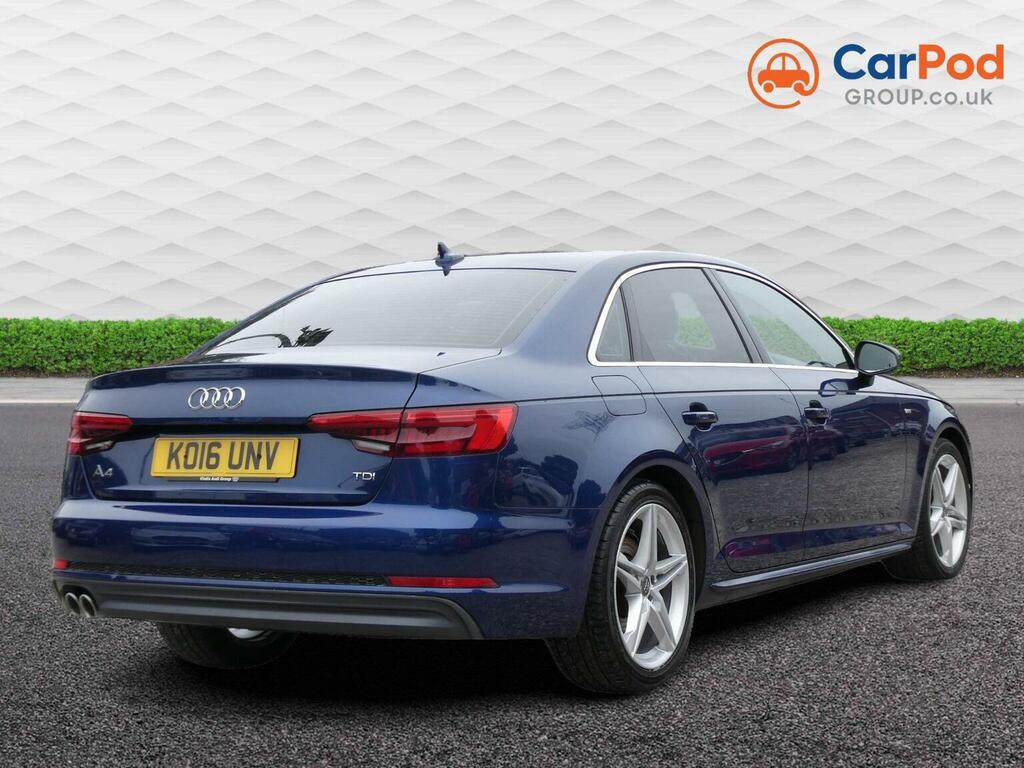 Audi A4 2.0 Tdi S Line Euro 6 Ss Blue #3