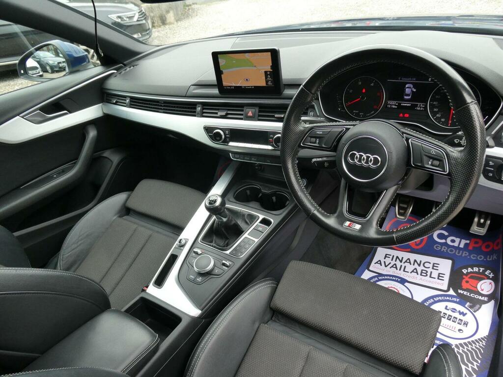 Audi A4 2.0 Tdi S Line Euro 6 Ss Blue #2